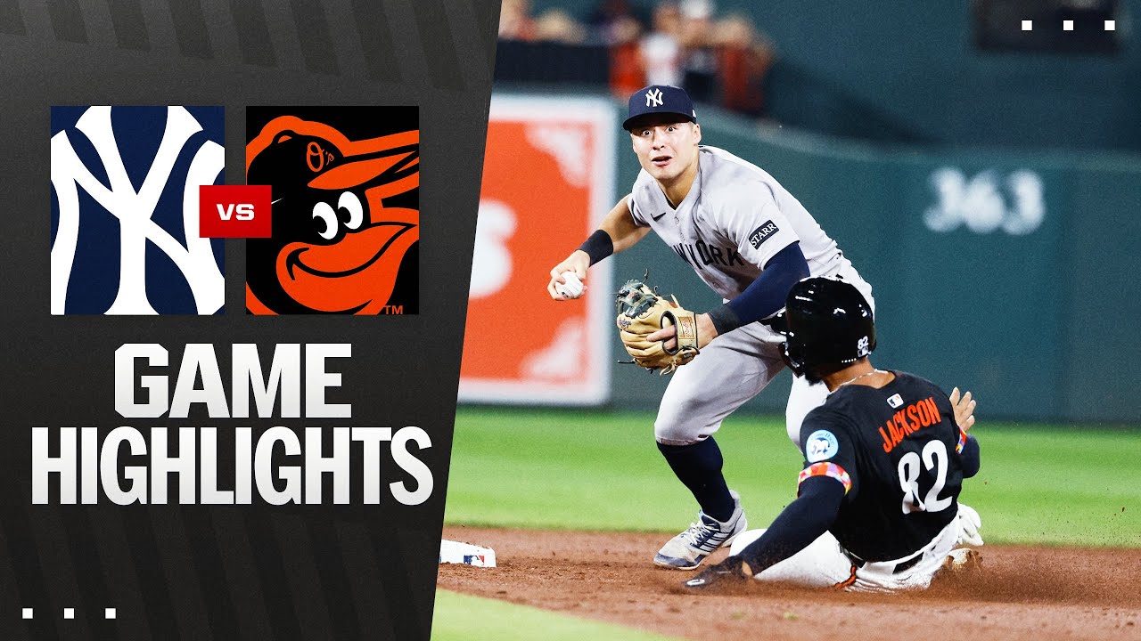 Yankees vs. Orioles Game Highlights (9/19/25) | MLB Highlights
