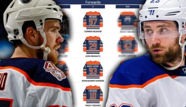 Edmonton Oilers Opening Night Lineup Predictions