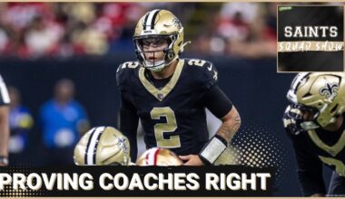 SAINTS SQUAD SHOW: Spencer Rattler Impresses With Best Game of NFL Career Despite New Orleans' Loss