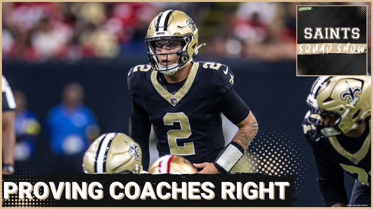 SAINTS SQUAD SHOW: Spencer Rattler Impresses With Best Game of NFL Career Despite New Orleans' Loss