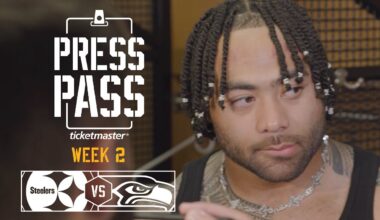 Queen, Fautanu, Warren, Johnson on loss to Seahawks | Press Pass | Pittsburgh Steelers