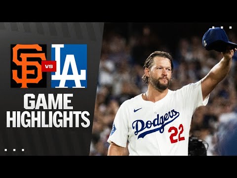 Giants vs. Dodgers Game Highlights (9/19/25) | MLB Highlights