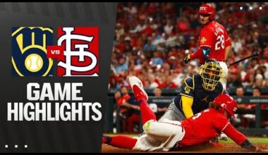 Brewers vs. Cardinals Game Highlights (9/19/25) | MLB Highlights