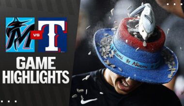 Marlins vs. Rangers Game Highlights (9/19/25) | MLB Highlights