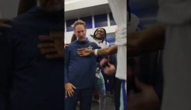 Brian Schottenheimer’s first win as head coach (via dallascowboys/TT)