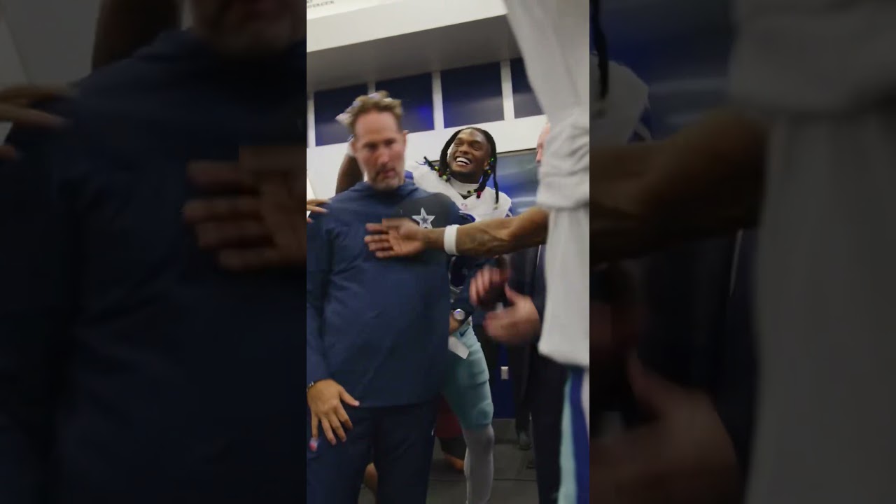 Brian Schottenheimer’s first win as head coach (via dallascowboys/TT)