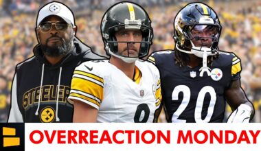 Steelers OVERREACTION MONDAY After Week 2: Mike Tomlin On The Hot Seat? + Cut Kaleb Johnson?