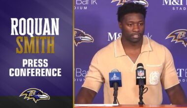 Roquan Smith Talks His Standout Performance vs. Browns | Baltimore Ravens