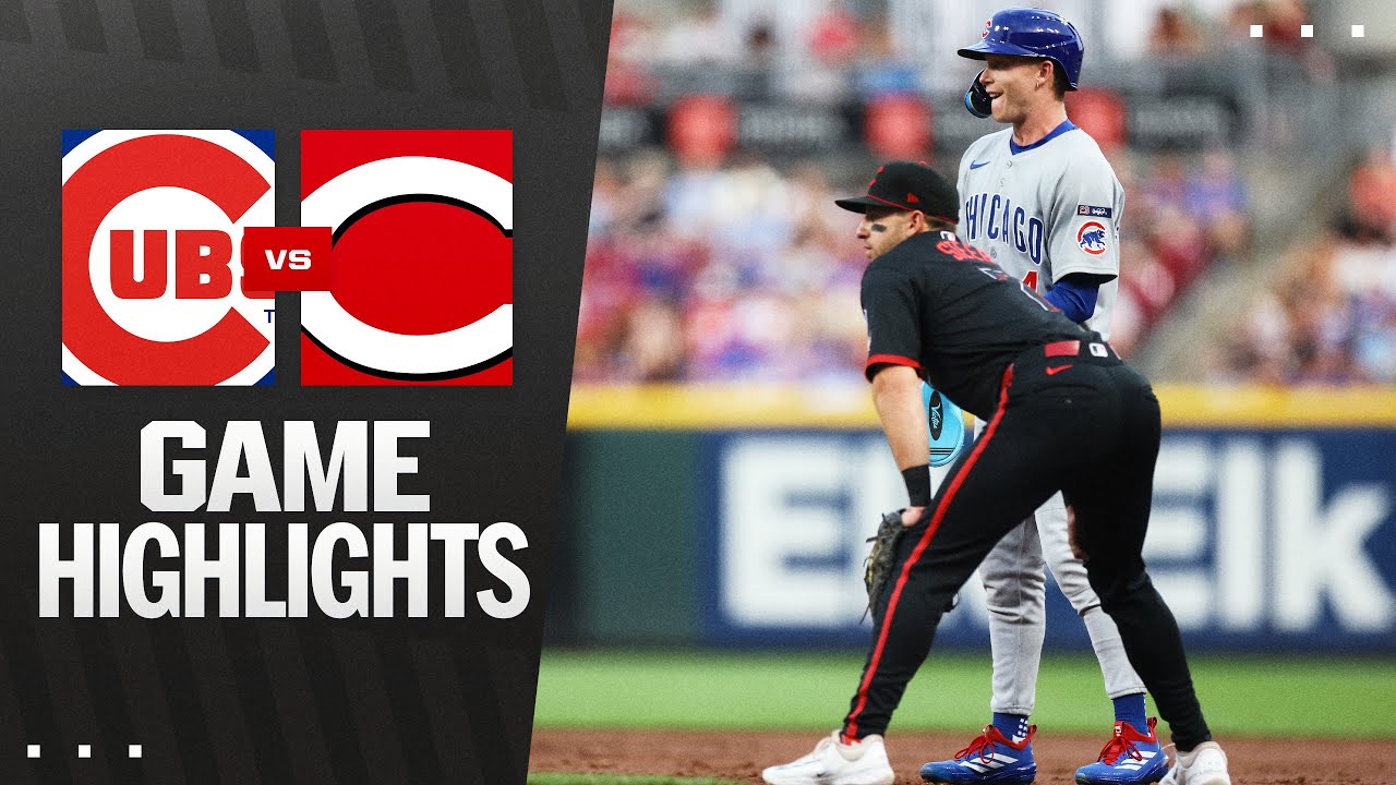 Cubs vs. Reds Game Highlights (9/19/25) | MLB Highlights