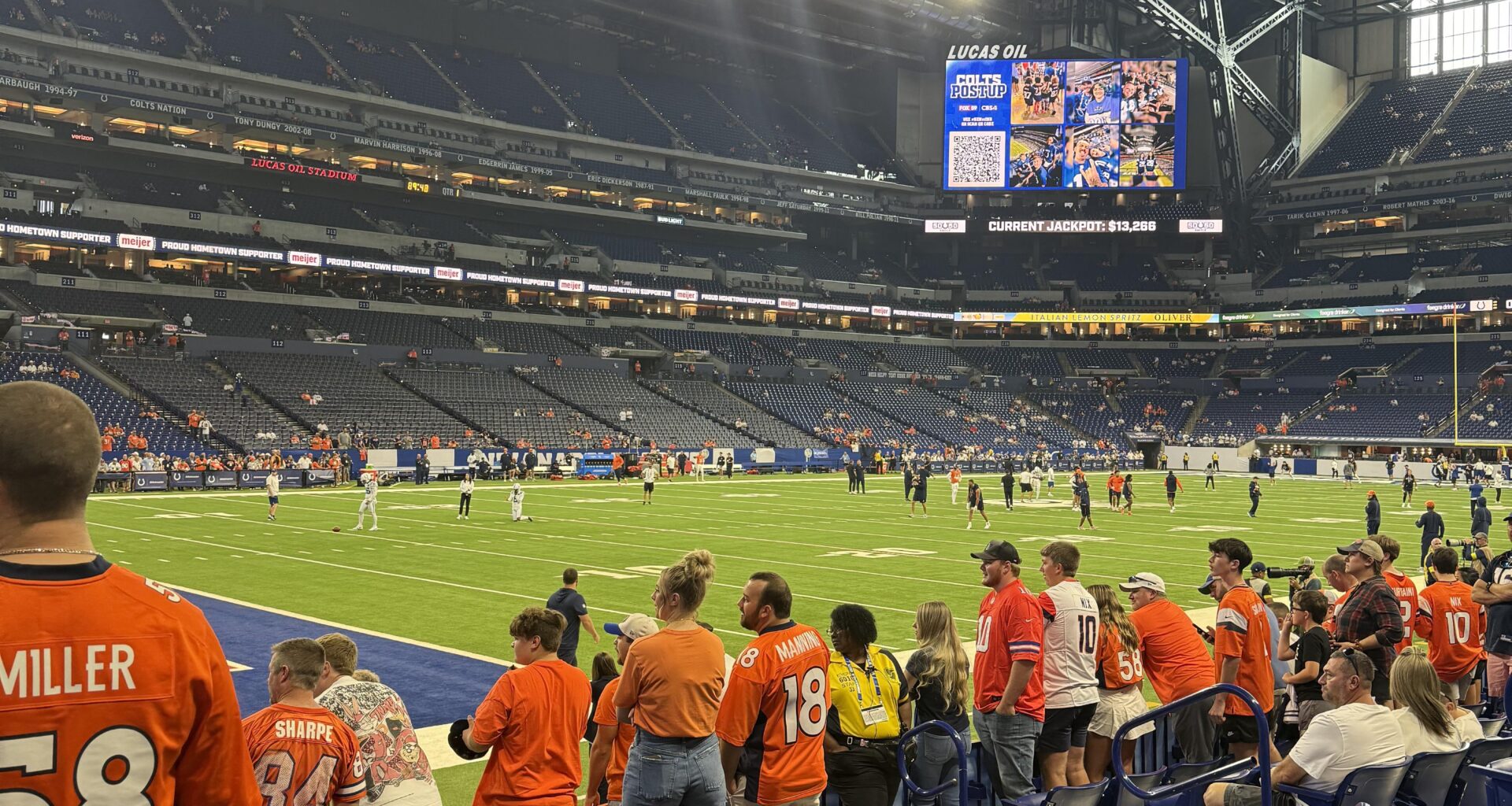 POV Took my boyfriend to his first Colts game last week!