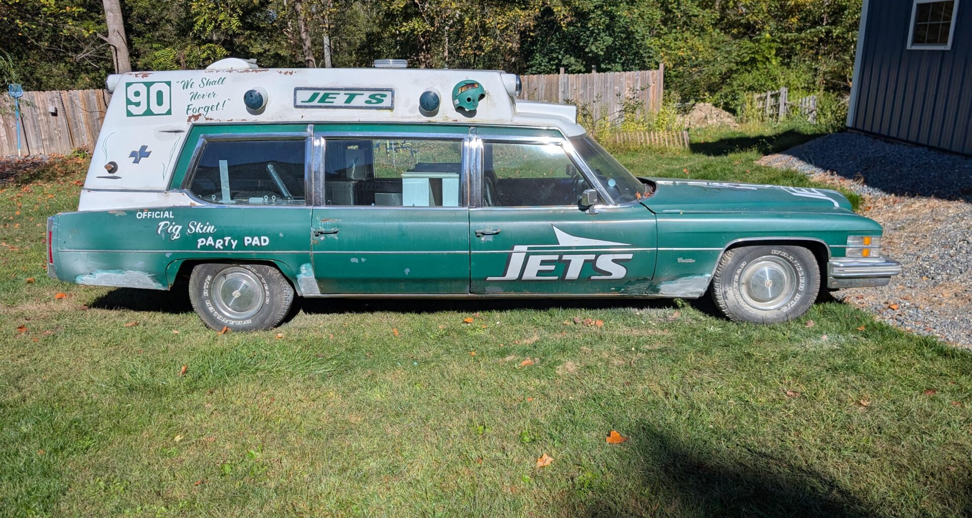 Jets Official Party Pad Car