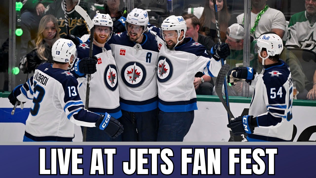 LIVE at Winnipeg Jets Fan Fest, Day 3 of Jets Training Camp