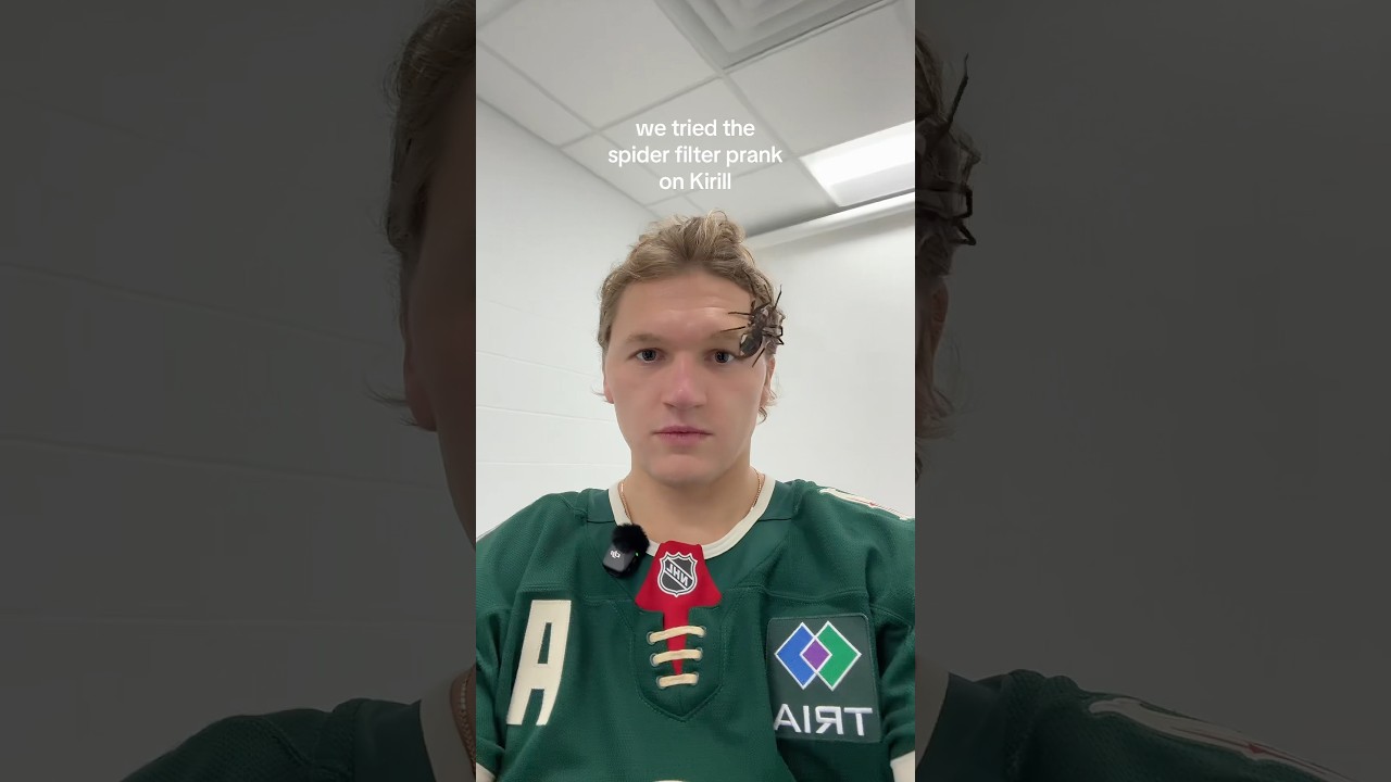 safe to say he’s not afraid of spiders