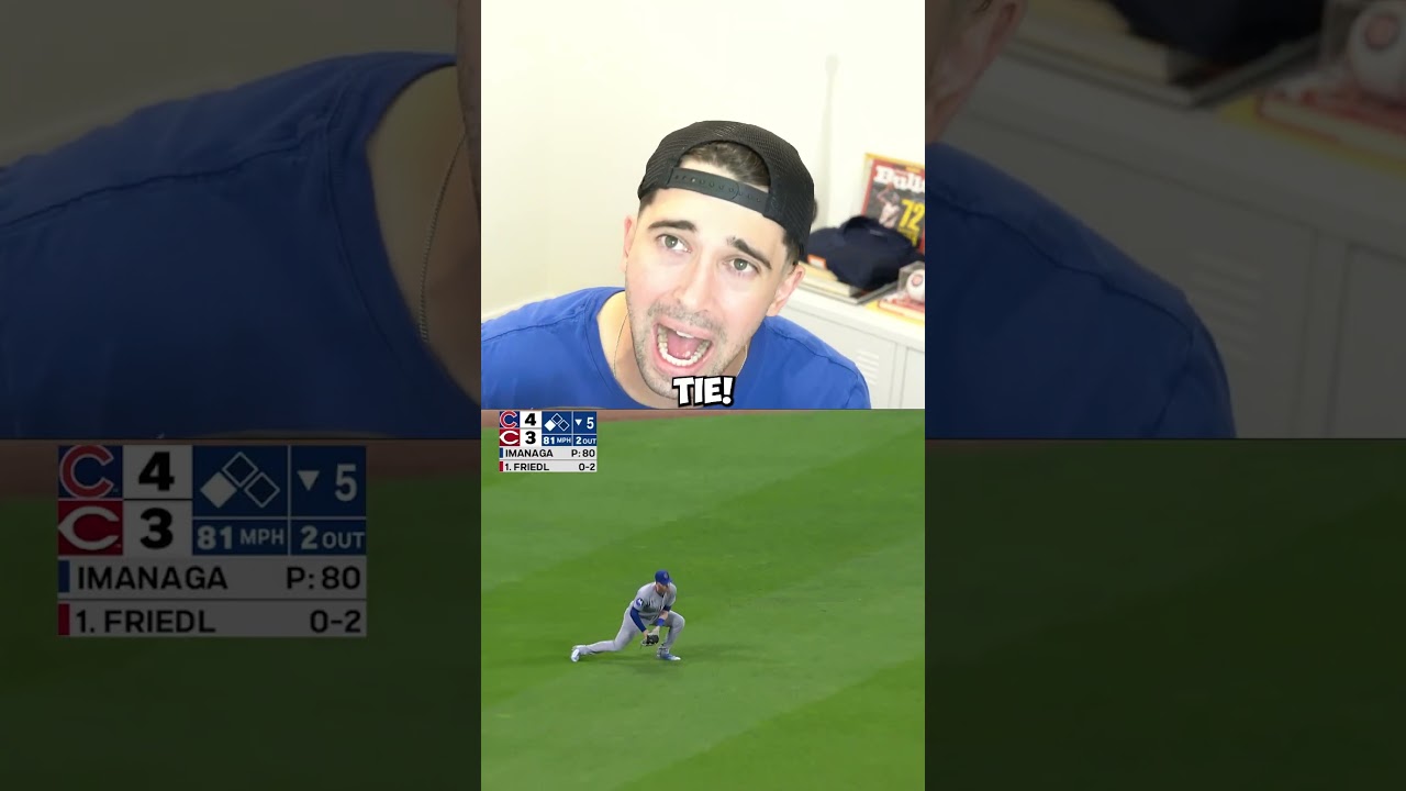 Cubs Fan Reacts to Reds Game!