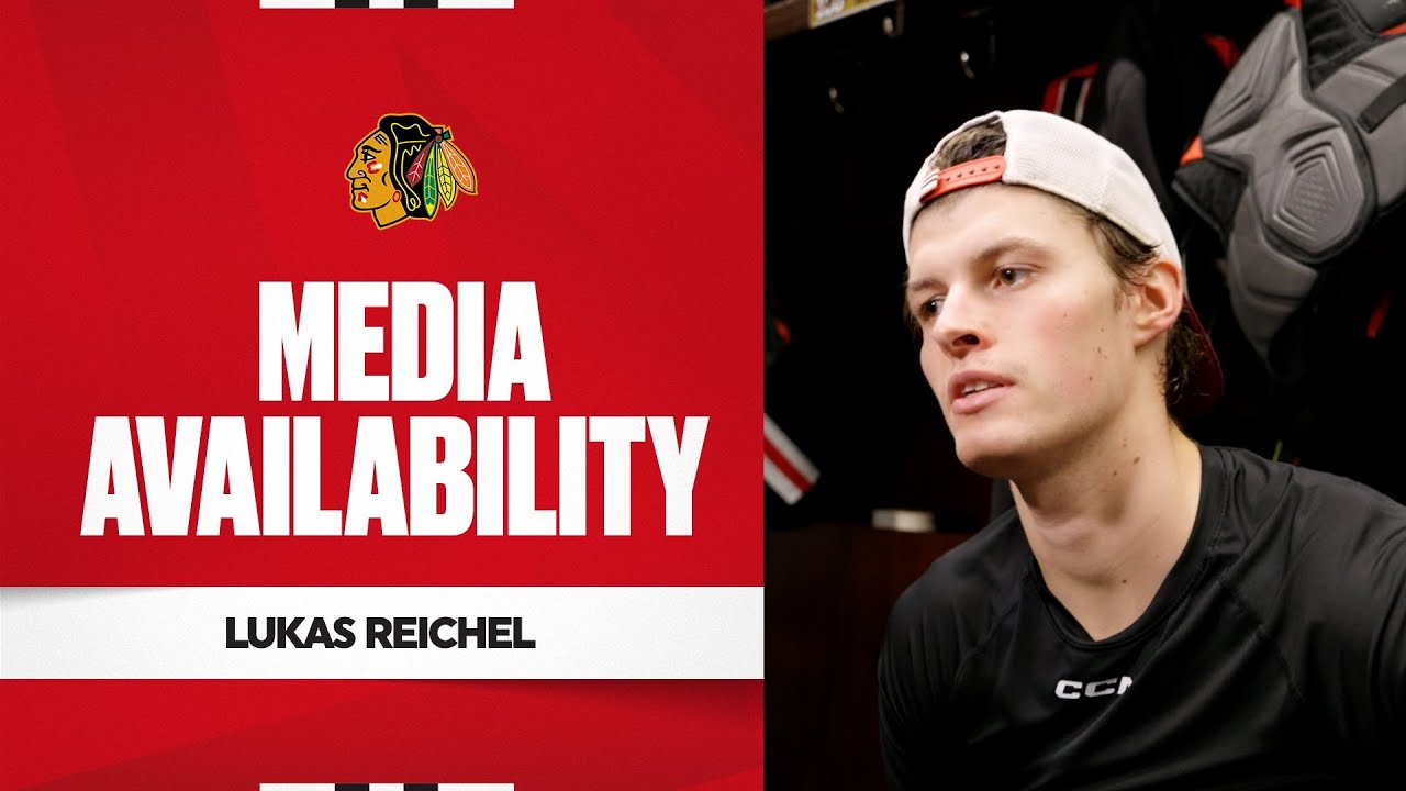 Lukas Reichel on Mindset | Chicago Blackhawks