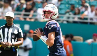Drake Maye Top Plays From 3-TD Game vs. Miami Dolphins | New England Patriots
