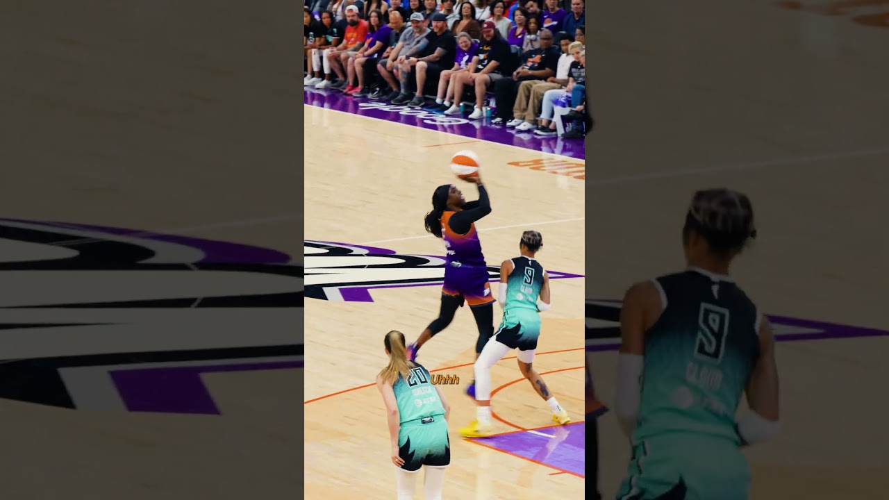 Ryan Dunn mic'd up for the Phoenix Mercury's Sunday OT Thriller 🎙️ #shorts | Phoenix Suns