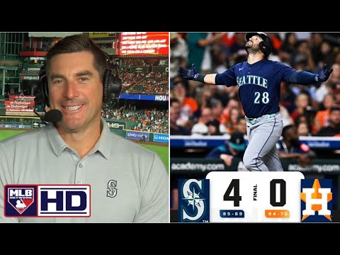 MLB Network [BREAKING NEWS] Seattle Mariners blank Houston Astros 4-0, take lead in AL West