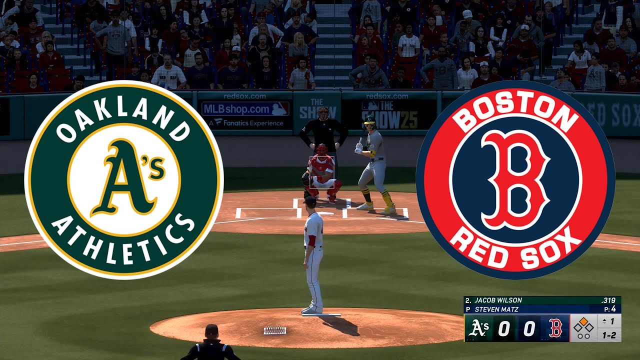 Boston Red Sox vs Oakland Athletics - MLB 9/18/25 Full Game Highlights (MLB The Show 25 Sim)