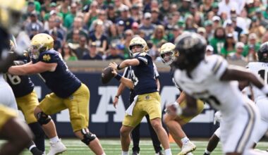 Price's four touchdowns power No. 24 Notre Dame to 56-30 win over Purdue