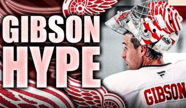 WHY JOHN GIBSON IS THE PERFECT GOALIE FOR THE DETROIT RED WINGS