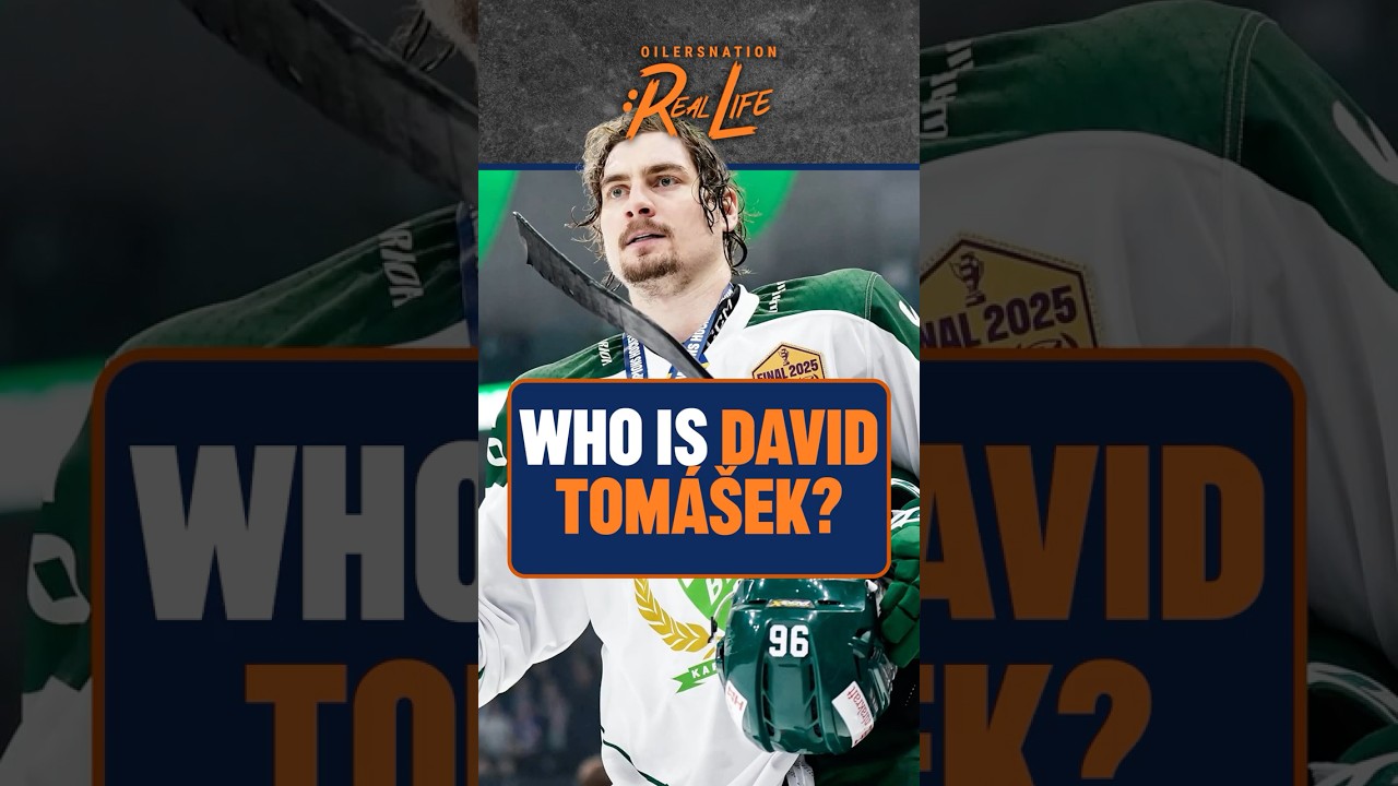 Who is The Edmonton Oilers New Center? Introducing David Tomášek.