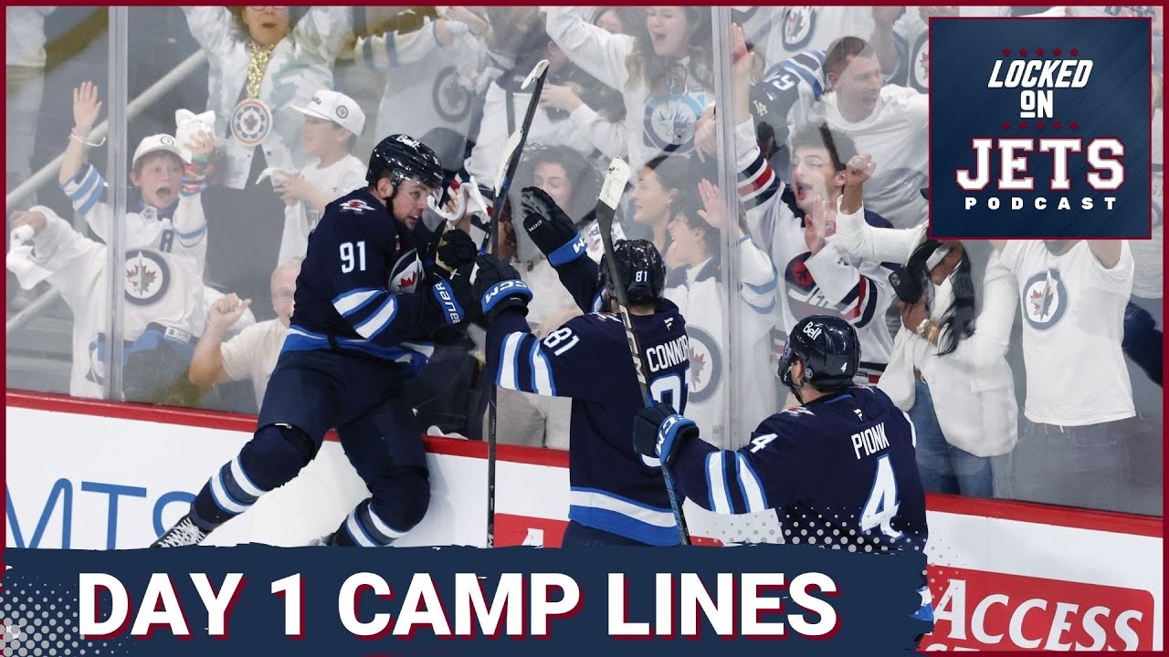 Day 1 Of Winnipeg Jets Camp Is In The BOOKS And Early Lines Have Taken Shape