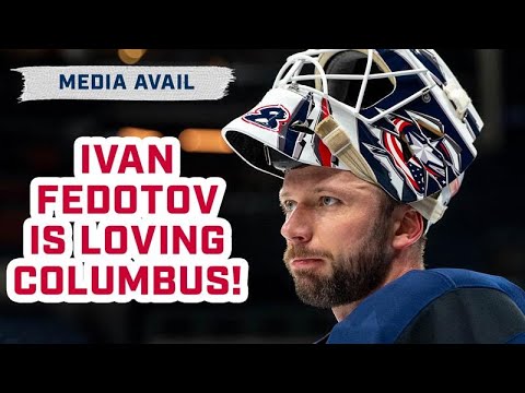 Ivan Fedotov is Enjoying a Fresh Start in Columbus! 🤩 | Media Availability