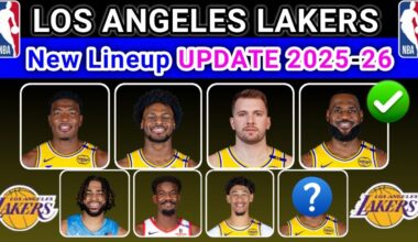 🔴 LA LAKERS LATEST ROSTER UPDATE | POSSIBLE LINEUP/NBA 2025-26 #nba
