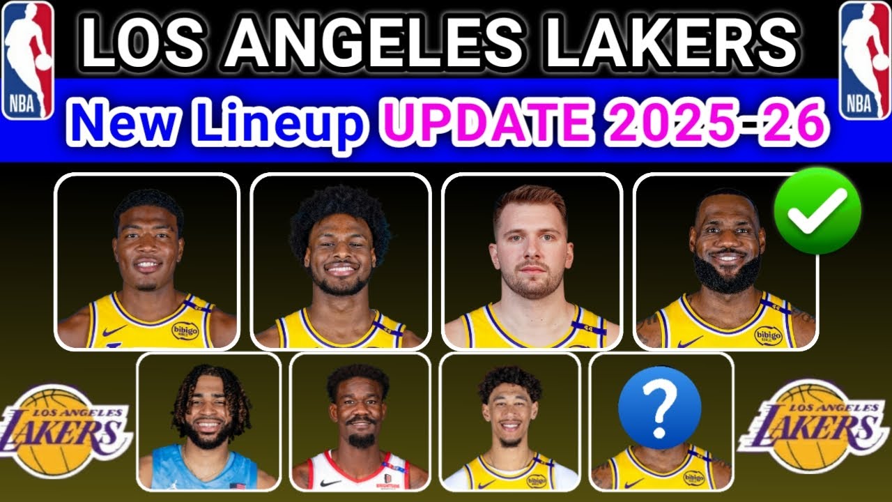 🔴 LA LAKERS LATEST ROSTER UPDATE | POSSIBLE LINEUP/NBA 2025-26 #nba