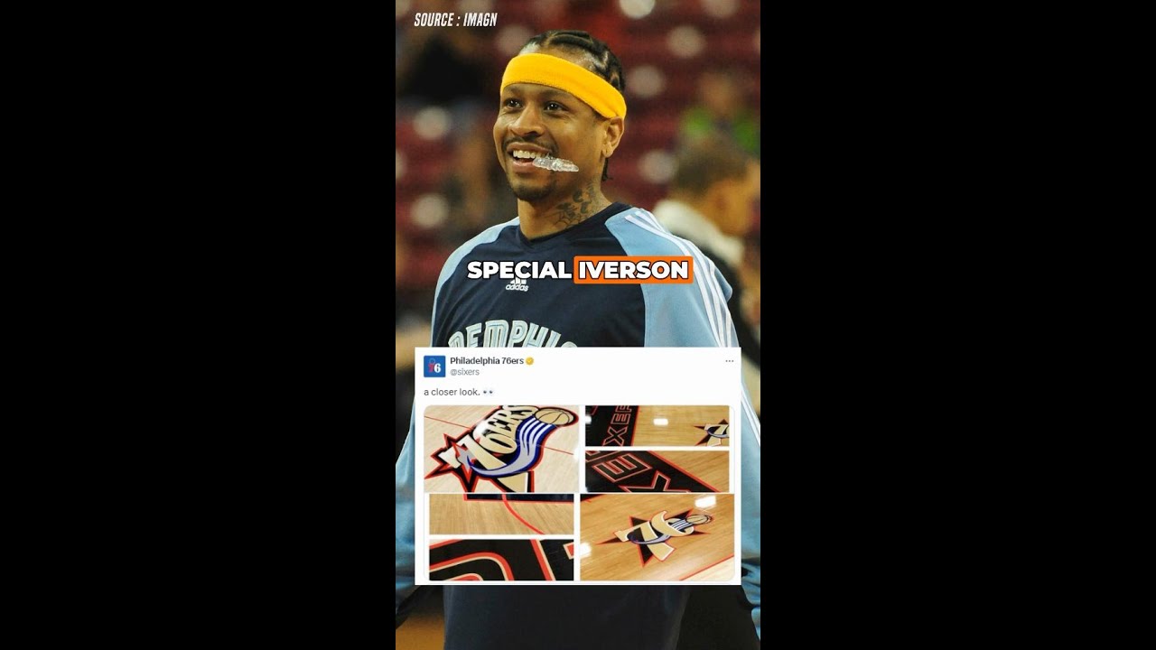Discover how the Philly Sixers pay tribute to their legendary 2001 roster led by Allen Iverson!