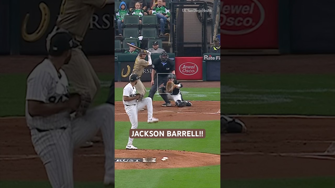 Jackson Barrell 💪 #mlb #sandiegopadres #sports #baseball #highlights #homerun #jacksonmerrill
