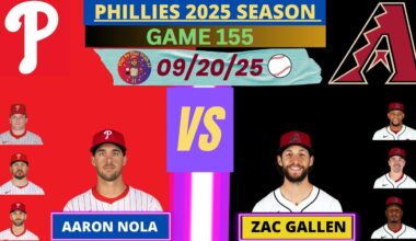 Philadelphia Phillies @ Arizona Diamondbacks LIVE PLAY-BY-PLAY (09-19-25) #phillies #dbacks