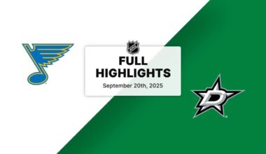 NHL Preseason Highlights | Blues vs. Stars | September 20, 2025