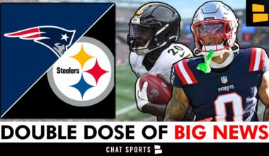 The Steelers Just Got A DOUBLE DOSE Of Big News Hours Before Their Week 3 Matchup vs. The Patriots