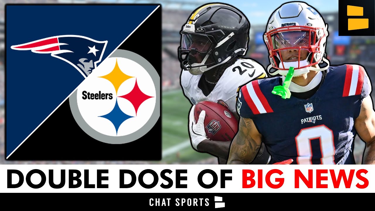 The Steelers Just Got A DOUBLE DOSE Of Big News Hours Before Their Week 3 Matchup vs. The Patriots