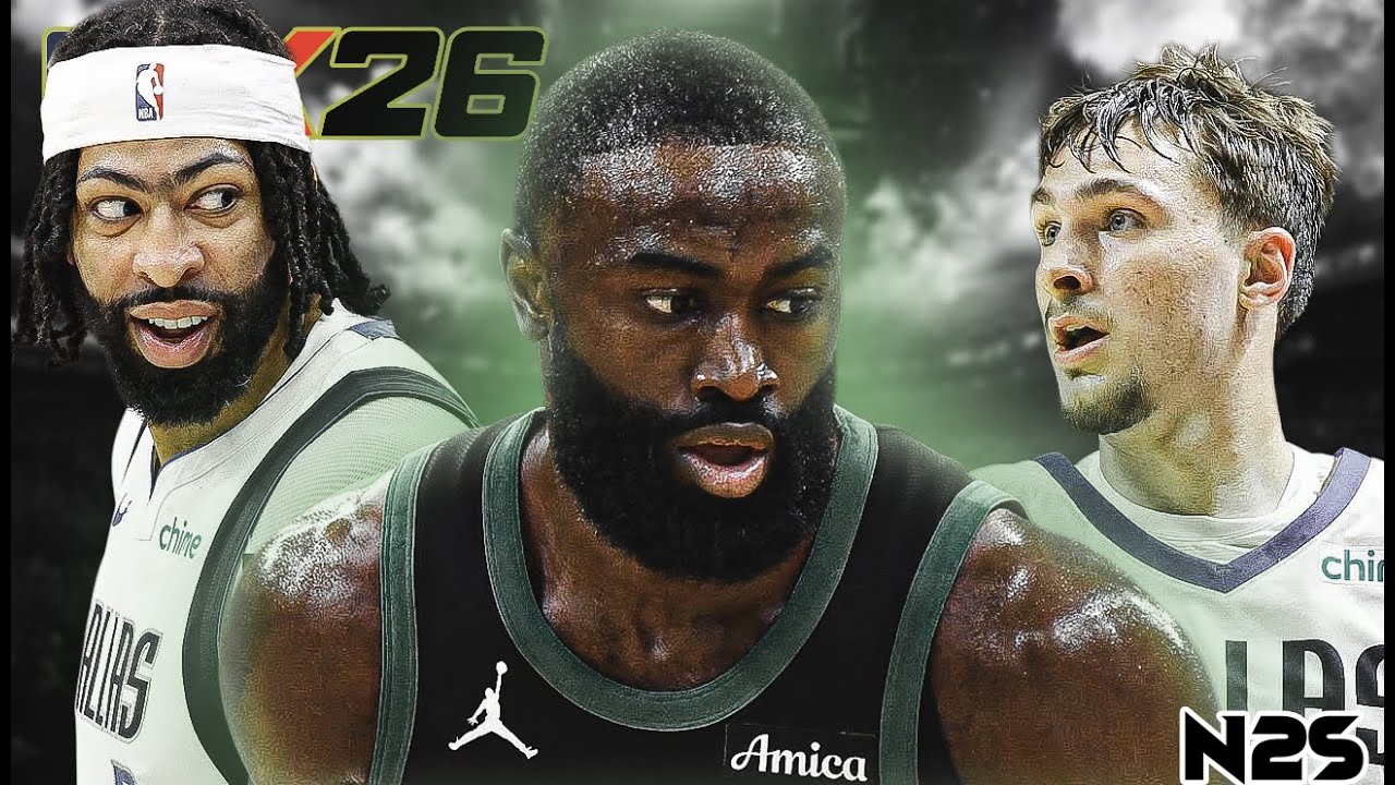 SUPER TEAM MAVS vs CELTICS - FULL GAME - 4K REALISTIC - NBA 2K26