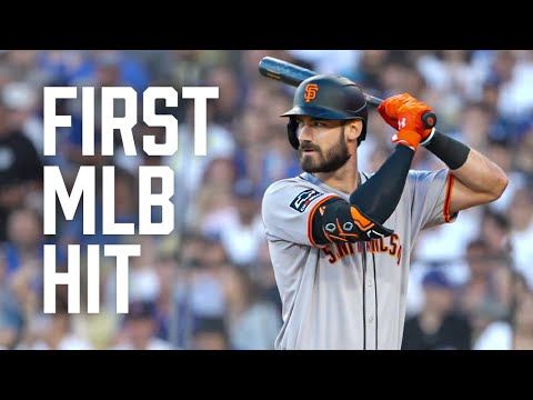 Bryce Eldridge's First MLB Hit is a Bases-Clearing Double | Giants vs Dodgers Highlights