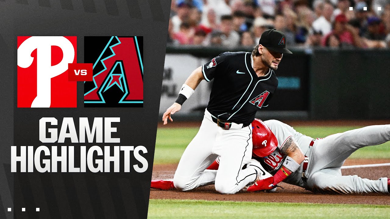 Phillies vs. D-backs Game Highlights (9/20/25) | MLB Highlights