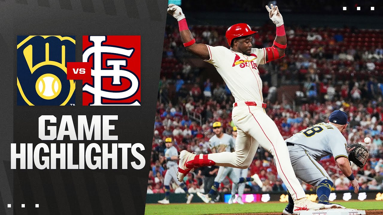 Brewers vs. Cardinals Game Highlights (9/20/25) | MLB Highlights