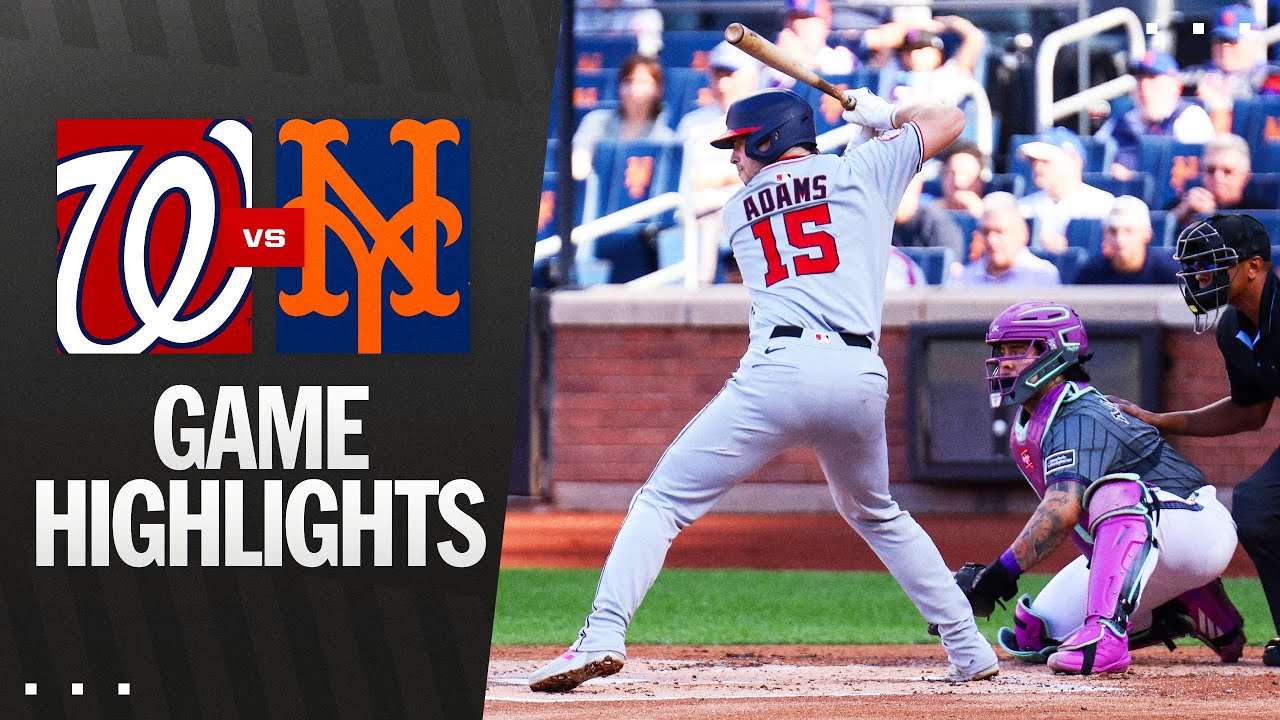 Nationals vs. Mets Game Highlights (9/20/25) | MLB Highlights