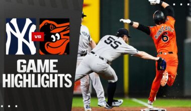Yankees vs. Orioles Game Highlights (9/20/25) | MLB Highlights