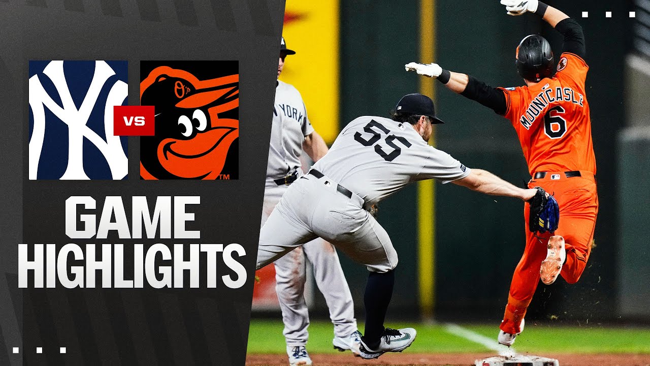 Yankees vs. Orioles Game Highlights (9/20/25) | MLB Highlights