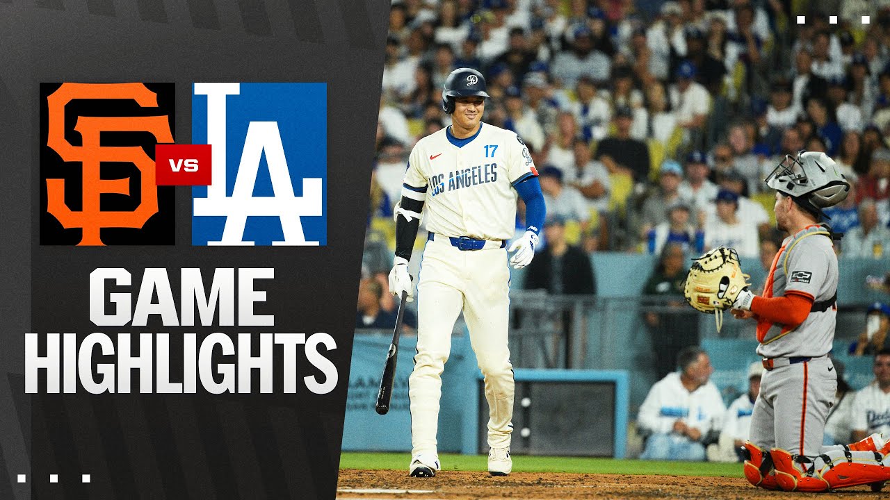 Giants vs. Dodgers Game Highlights (9/20/25) | MLB Highlights