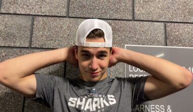 Misa on Putting on Sharks Game Uniform for 1st Time, Scoring His 1st Point