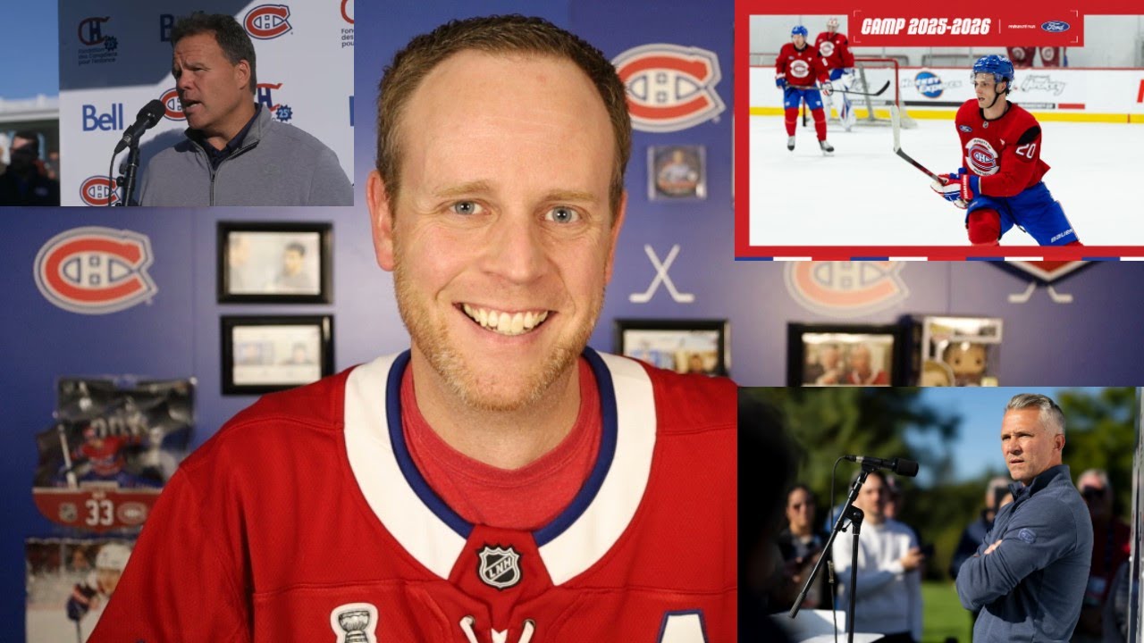 Habs DO Have a Theme This Season, Early Impressions of Training Camp, Slafkovsky Exit Interview