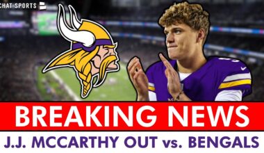 🚨J.J. MCCARTHY MAJOR INJURY - Carson Wentz To Start vs. Bengals