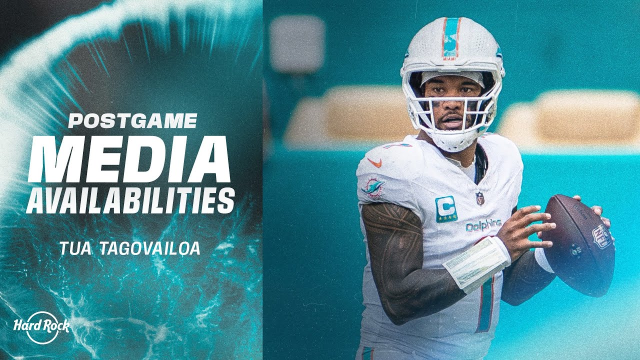 QB Tua Tagovailoa meets with the media after #NEvsMIA | Miami Dolphins