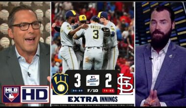 MLB Network BREAKDOWN Brice Turang clutch hits, Brewers beat Cardinals 2-1, 1-game to win NL Central