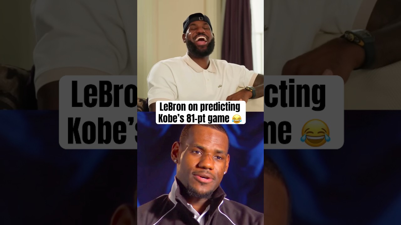 Bron says he wasn't lying 🤣 (via @Complex, @speedymorman)